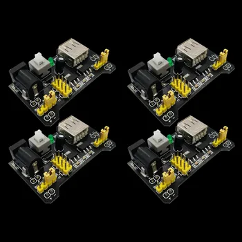 

Besegad 4 PCS MB102 Breadboard Power Module Supply 3.3 V Solderless Bread Board Voltage Regulator 5 V For Arduino DIY Gadgets