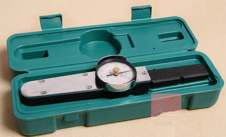 

0-1N.m----0-100N.m 2-direction Watch dial torque wrench 3% needle indicator cursor spanner screw ratchet tester repairing