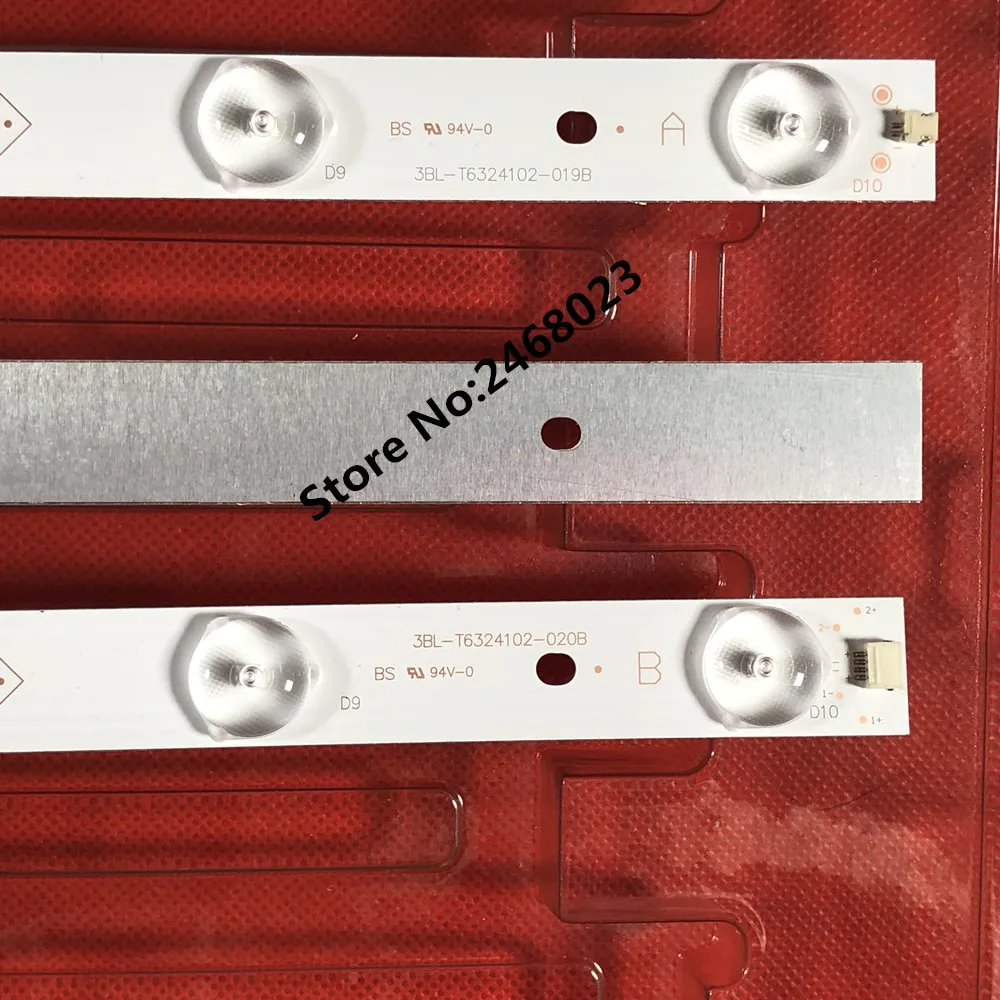 Светодиодный Подсветка для IC A HWT32D042 B2C6 D6Z6 180 W00 320000H 1 шт. = 10 светильник 63