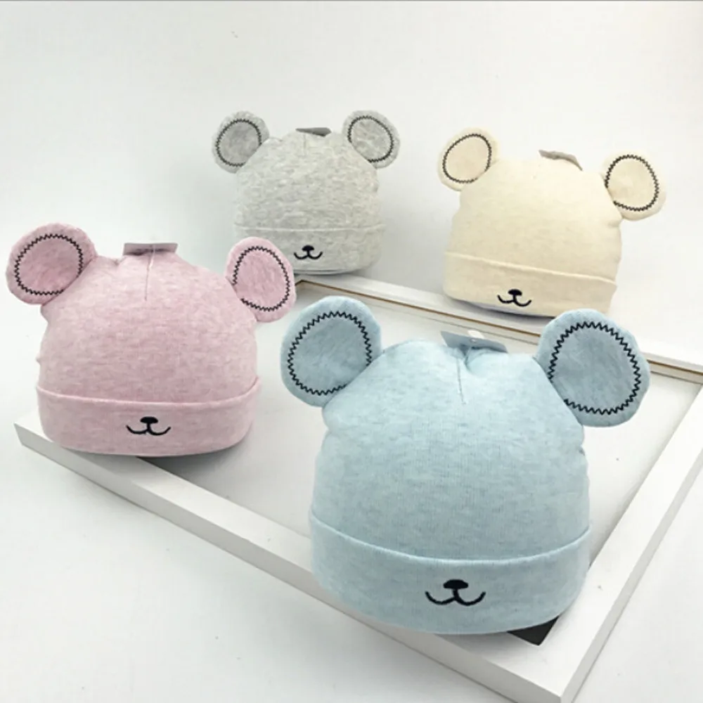 

4pcs/set Autumn Winter Kids Baby Hats Retro Baby Cute Keep Warm Set Cute Scarf Newborn Photography Accessories Children's Hat