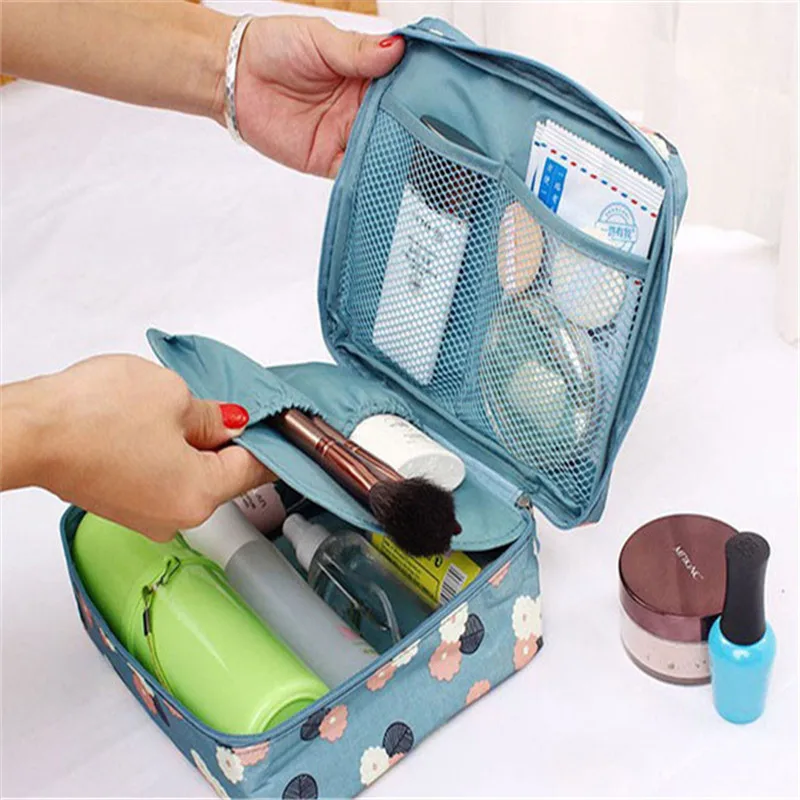 

Hot! Neceser Zipper new Man Women Makeup bag Cosmetic bag beauty Case Make Up Organizer Toiletry bag kits Storage Travel Wash