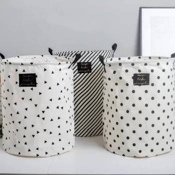 New stripe lattice Waterproof Laundry Hamper Folding Clothes Storage Baskets Home decoration barrel kids toy organizer bucket
New stripe lattice Waterproof Laundry Hamper Folding Clothes Storage Baskets Home decoration barrel kids toy organizer bucket