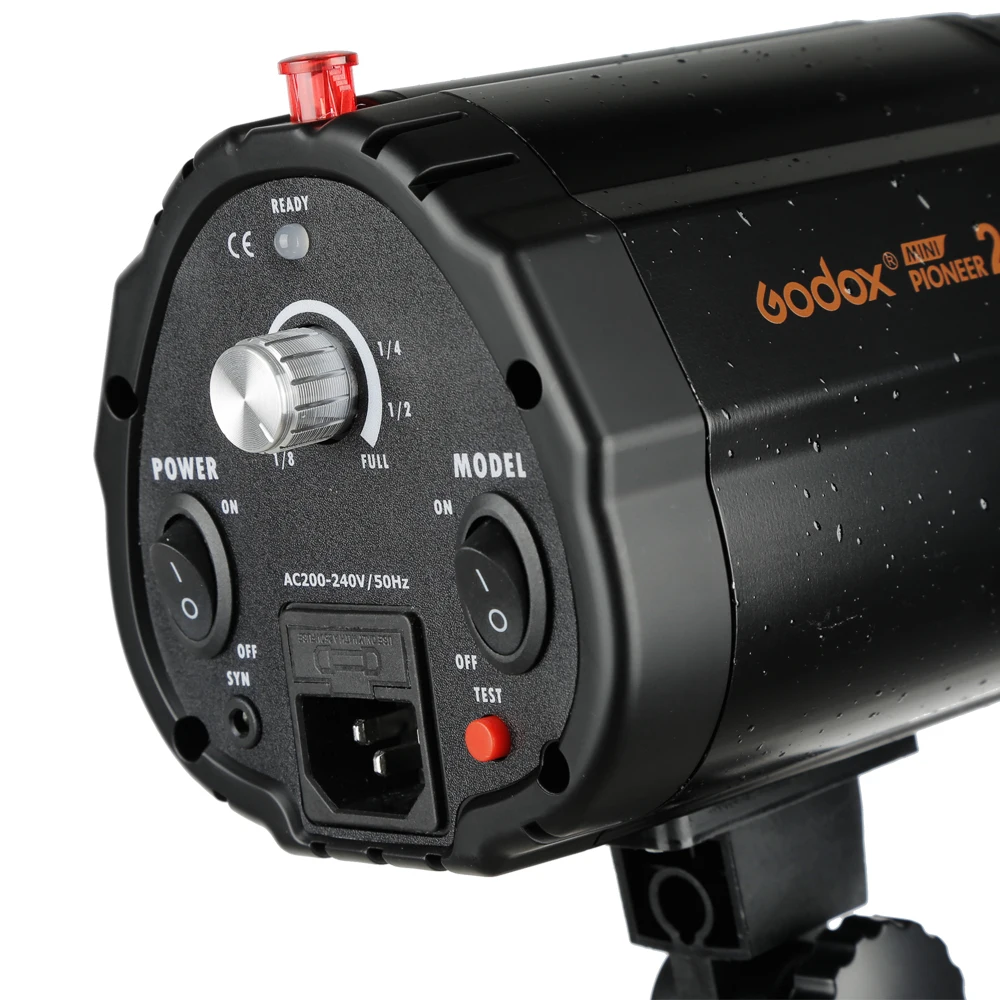 Godox 200W мини студийная вспышка моносвет фотостудия стробоскоп вспышка световая головка