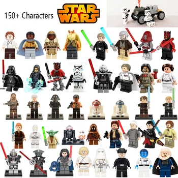 HSANHE Star Wars Figures Jedi Chewbacca Han solo