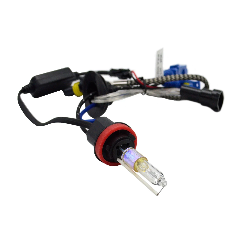 2 шт. AC 55 Вт hid ксеноновая лампа H1 H7 H11 HB3 HB4 D2H 3000k 6000k двухцветные лампы для мотоцикла, стайлинга автомобилей, модифицируйте DIY