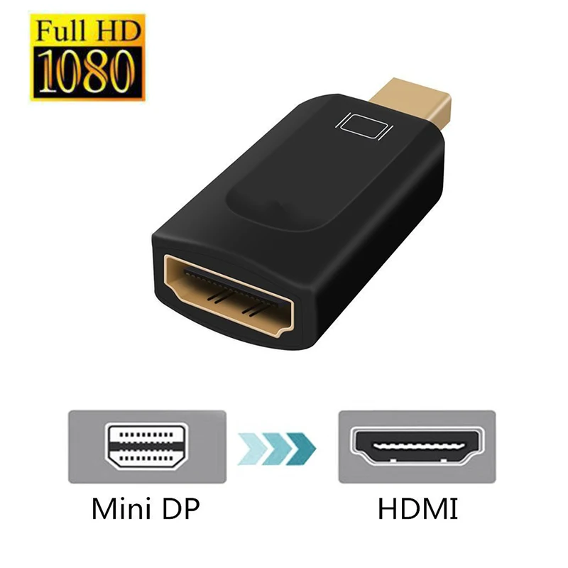 Mini DisplayPort DP к HDMI Кабель адаптер Male Thunderbolt Female конвертер для MacBook Air Pro|Кабели VGA| |