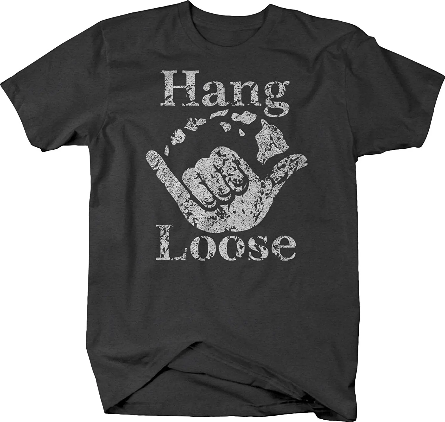 

2019 Hot sale Fashion Hang Loose Hawaiian Island Surfings Riding Waves T-shirt Tee shirt