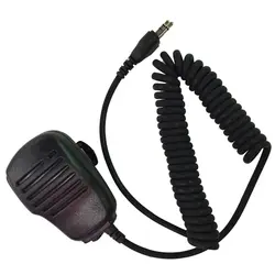 2 шт. тангента с наплечным креплением микрофон Микрофон для рации ICOM IC-V8 IC-V80 IC-V80E IC-V82 IC-V85 IC-F4002 IC-F4003 Walkie Talkie