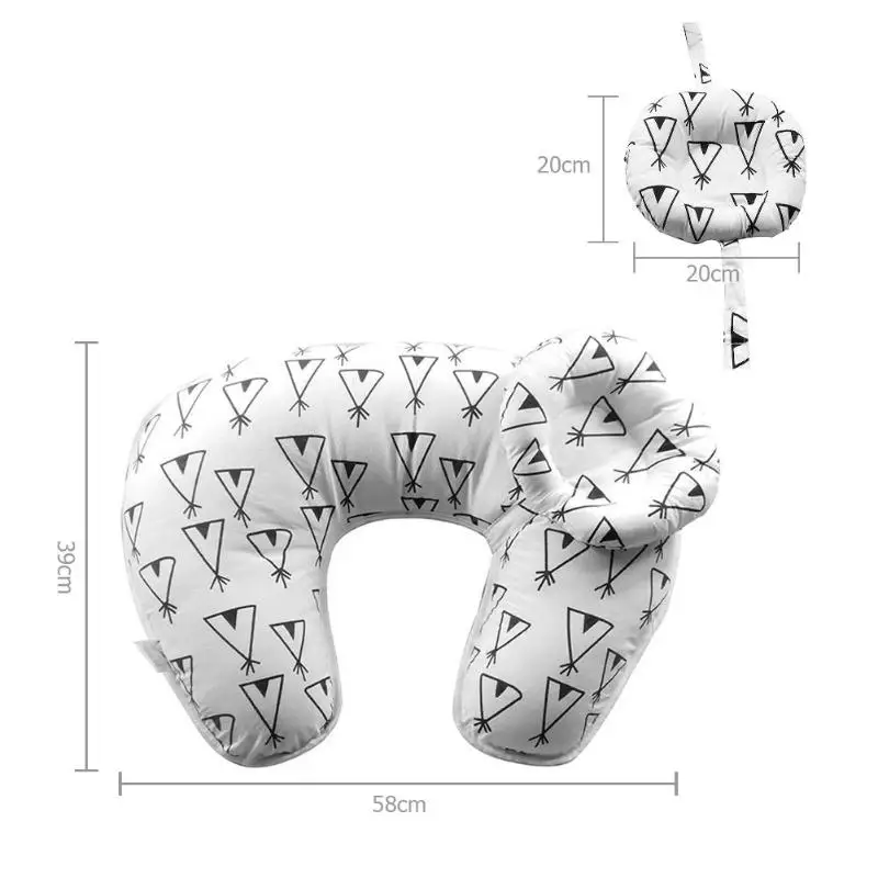 Мультифункциональная подушка 2 шт. Новорожденный ребенок подушки для мам для грудного вскармливания u-образная подушка хлопок Кормление