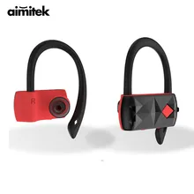 Aimitek A18 двойные TWS Bluetooth 4,2 наушники настоящие беспроводные стерео наушники CSR наушники-вкладыши свободные руки спортивные наушники для спортзала с микрофоном