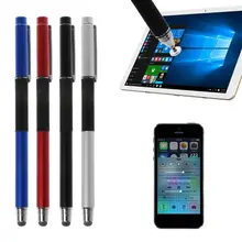 2в1 емкостная ручка с сенсорным экраном ручка для рисования стилус с проводящей сенсорной присоской из микрофибры сенсорная головка для планшетных ПК смартфон