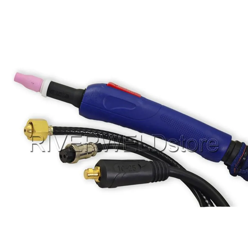 WP 9P 12R 12 Foot 125Amp Tig сварочная горелка полный карандаш прямой корпус фонарь