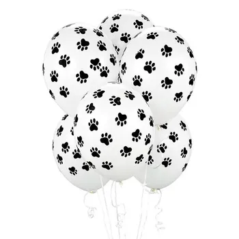 

50pcs/lot of paws theme party decoration balloon, kids birthday party favor