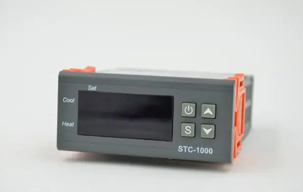 110 В цифровой дисплей термостат STC-1000 Микрокомпьютер регулятор температуры холодильное Отопление Термостатический + Сенсор зонд
