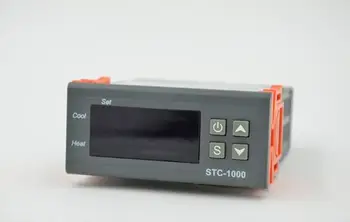 

110V digital display thermostat STC-1000 microcomputer temperature controller refrigeration heating thermostatic +Sensor Probe