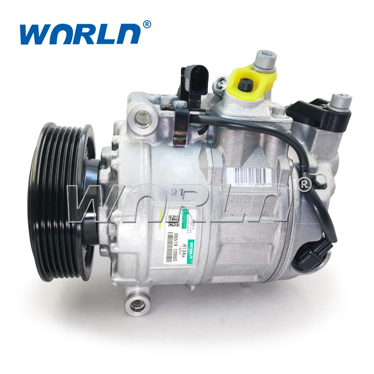 

AUTO Air Conditioning A/C COMPRESSOR for A8 2002-2010/Q7 Diesel 2006-2015/Volkswagen Phaeton 2002-/Touareg 2002-2010 3.0 5.0 6.0
