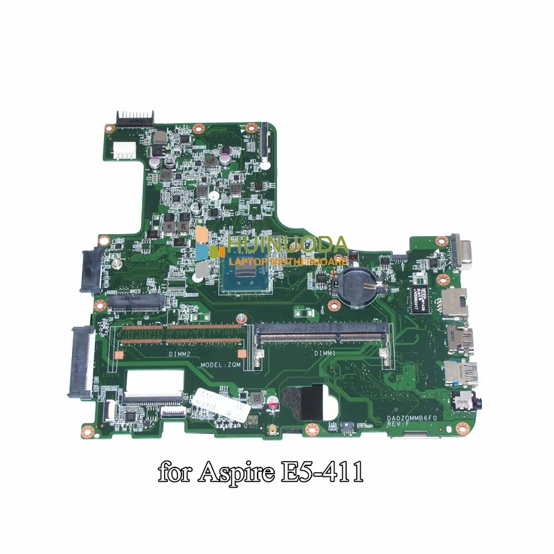 Материнская плата NOKOTION DA0ZQMMB6F0 для ноутбука acer Asipre материнская SR1W3 N2930 встроенный