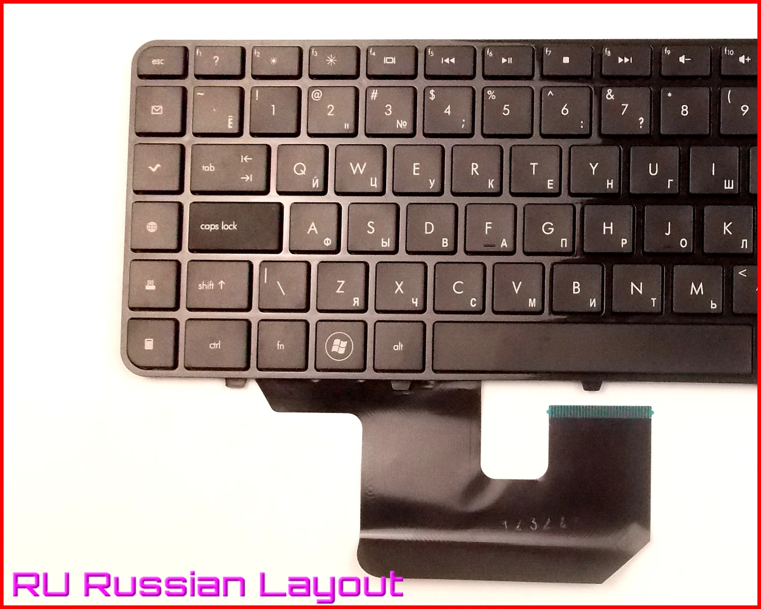  New Keyboard RU Russian Version for HP Pavilion DV6-3019 DV6-3019WM DV6-3023 DV6-3020 DV6-3020US DV
