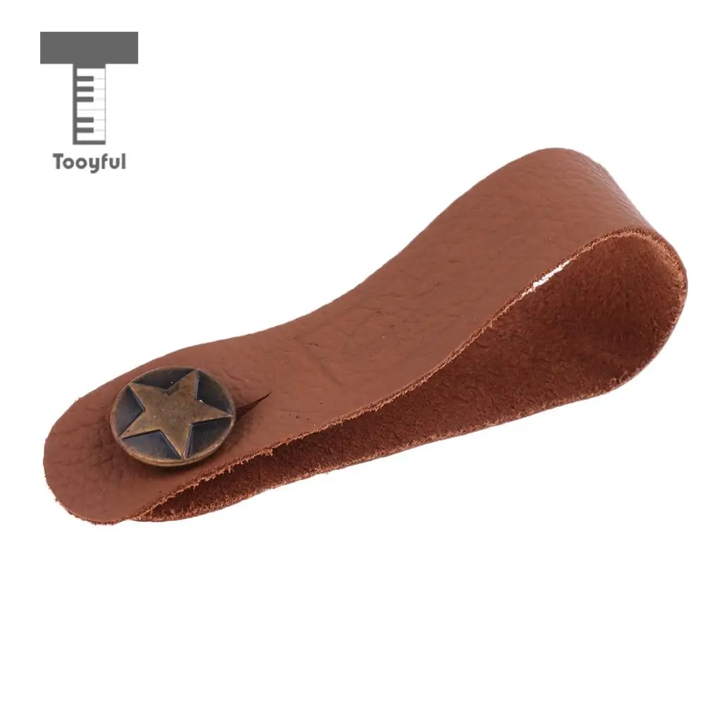 Tooyful Leather Strap Hook Neck Strap Button for Acoustic Classical Guitar /Ukulele Practicers