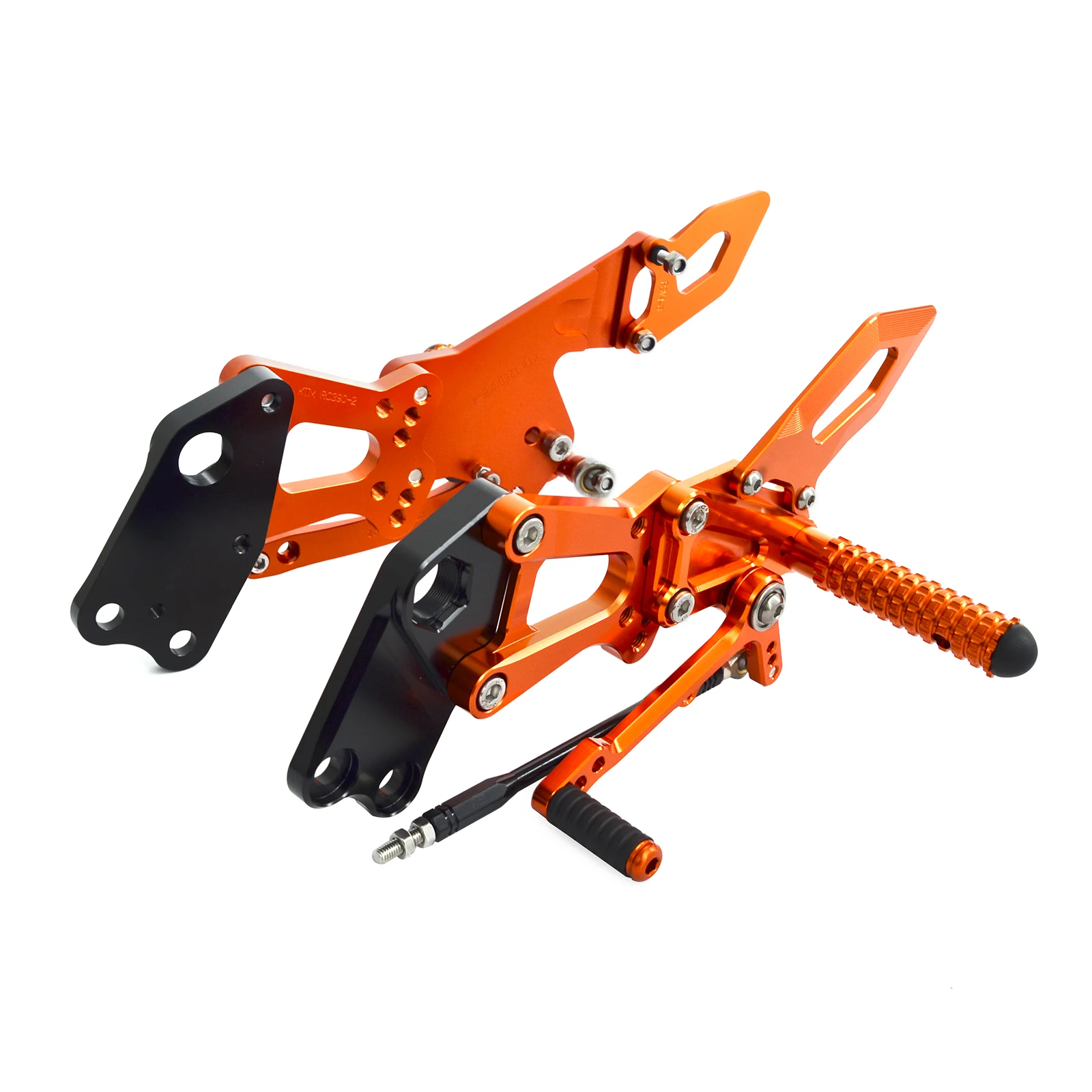 

Foot Pegs Rest Rear Sets for KTM RC390 RC125 RC200 RC 125 390 200 2014-2018 2017 2016 2015 Footrest Motorcycle Accessories