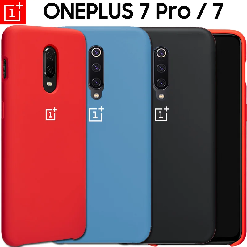 

Oneplus 7 Pro Case Half Wrapped Cover Oneplus 7 Liquid Silicone Soft Protection Back Case One Plus 7 Case Shockproof Cover Funda