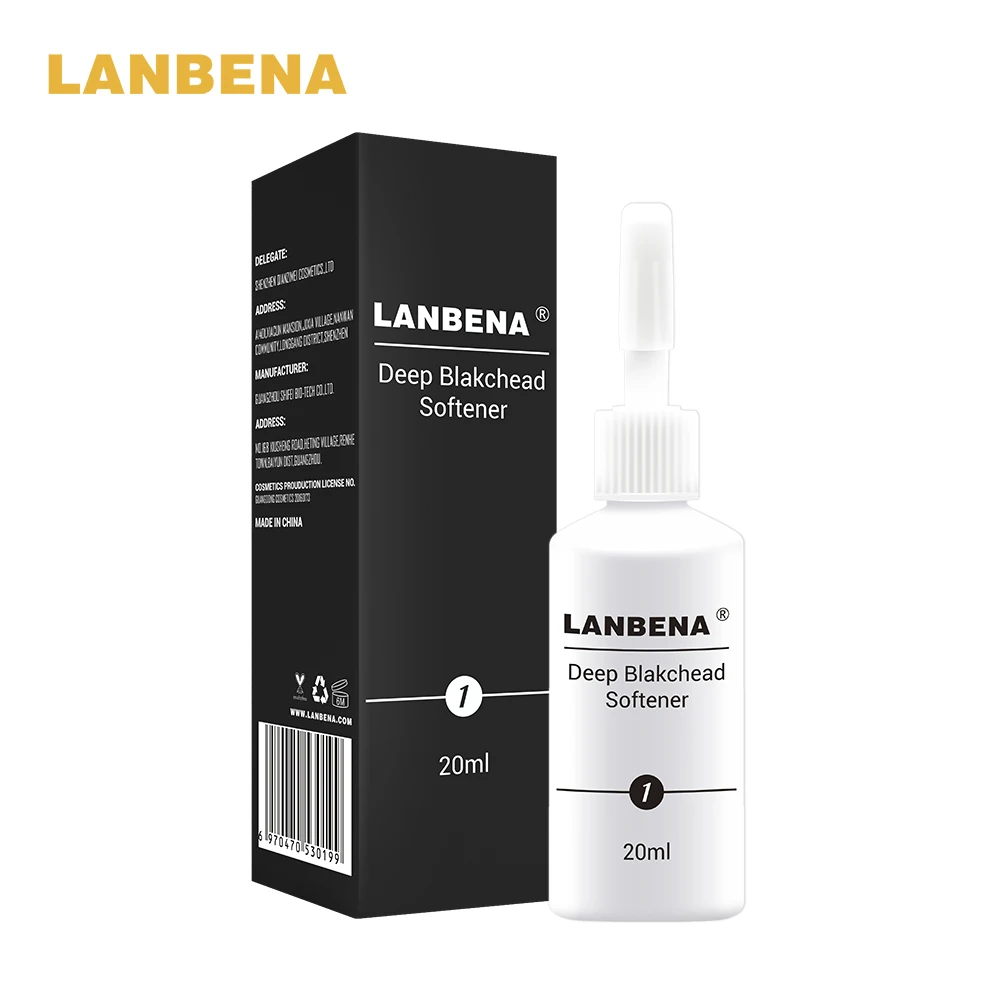 Распродажа средство для смягчения черных точек Lanbena удаления в нос лечение акне