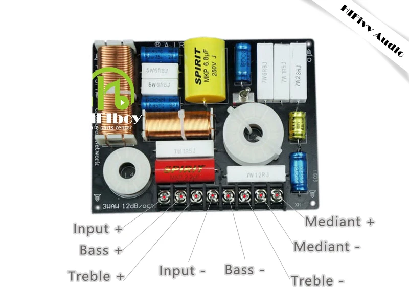 Hifi 3 Частоты делитель динамик делитель частоты HIFI три частоты делитель