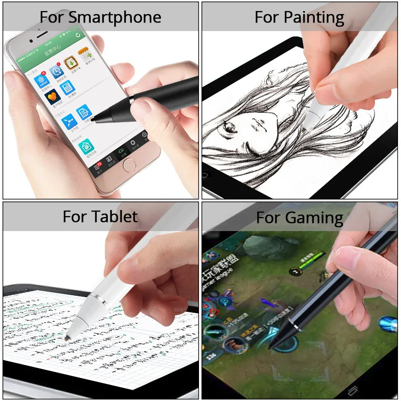 Новая сенсорная ручка для Apple Pencil, сенсорная емкостная ручка для iPad, iPhone, samsung, Xiaomi, huawei, ручка для планшета, стилус для телефона