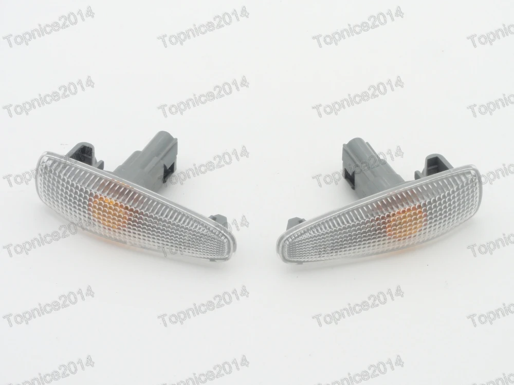 1pair Side Marker Front Turn Signals Light Lamps 8351a001 For