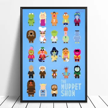 

The Muppet Show Poster Canvas Print Wall Art Home Decor Poster Gift