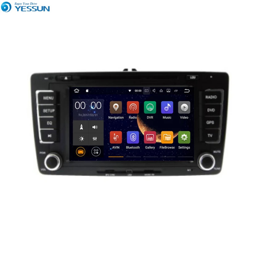 Discount Yessun For VW For Skoda Octavia 2013 Android Multimedia Player System Car Radio Stereo GPS Navigation Audio Video With AM/FM 0