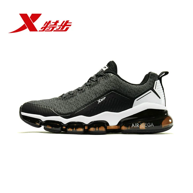 881119119091 AIR MEGA Xtep men's running shoes autumn and winter new air cushion running shoes light Waterproof running shoe