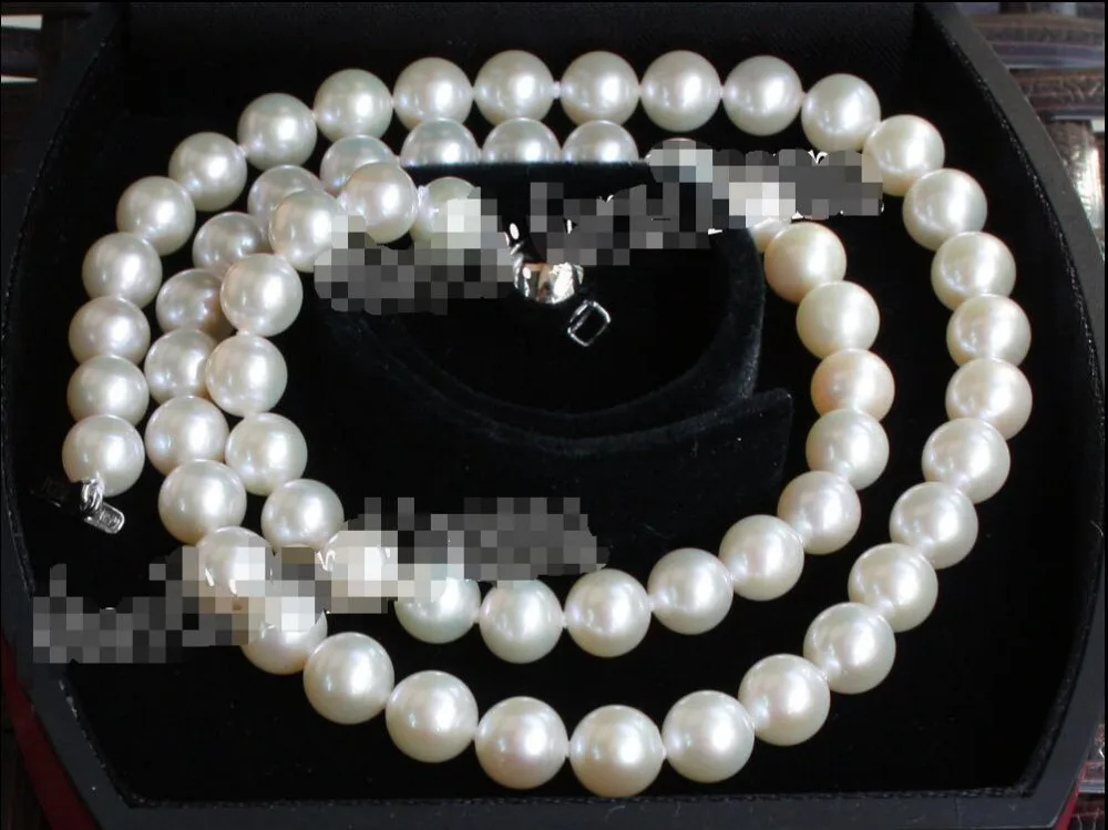 

Free Shipping >>>>>Perfect 6.5-7mm AAA++ white Akoya pearl necklace 17