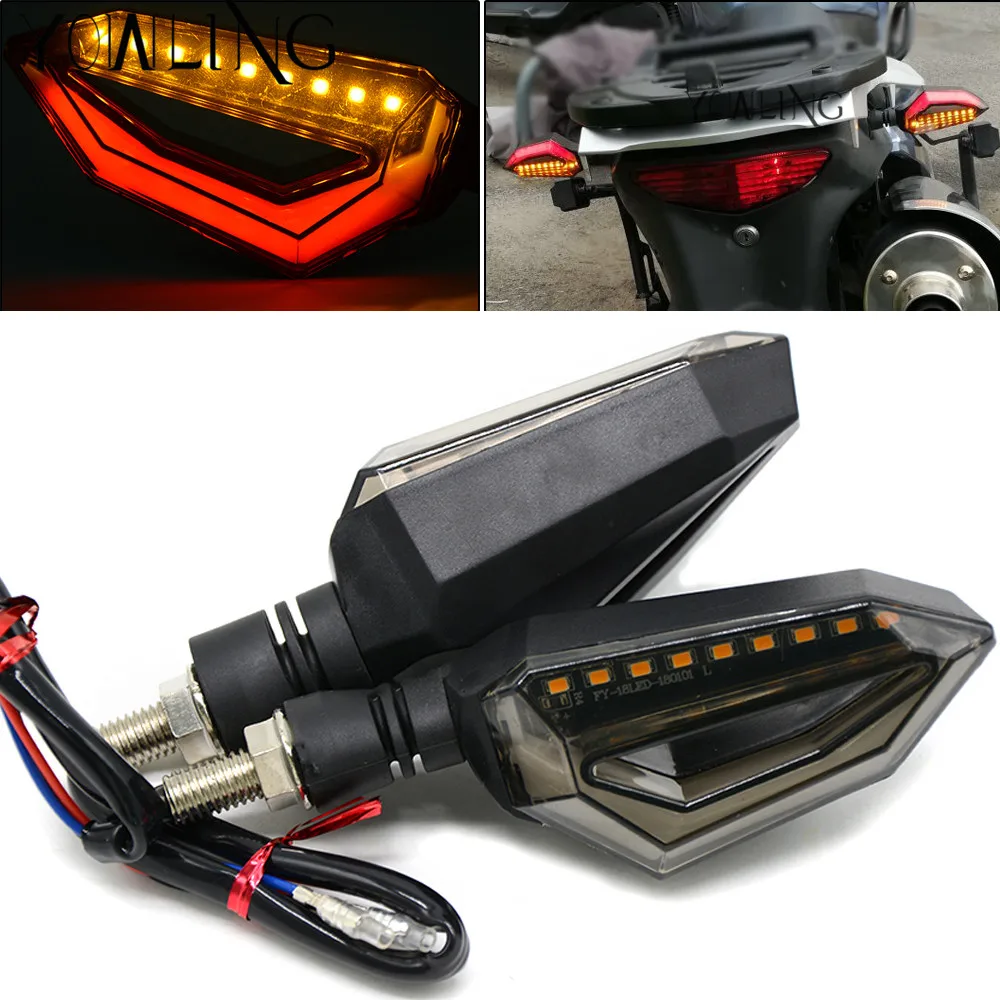 12В 12 LED мотоциклетные указатели поворота для Suzuki SV650 SV1000 GSX1400 SV 650 1000 Bandit GSF 1200 GSF1250| |