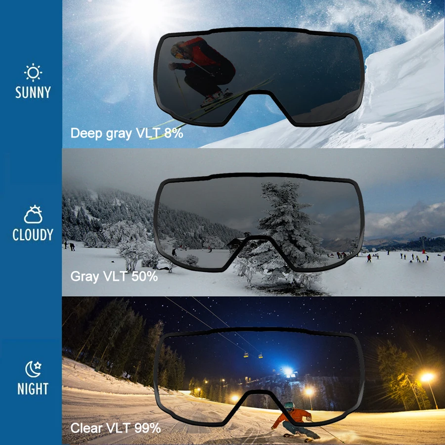 ski goggles photochromic 1