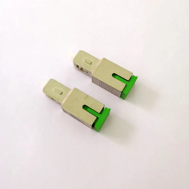 

Free Shipping 2pcs/lot Fiber Optic SC APC Female to SC UPC Male Adapter