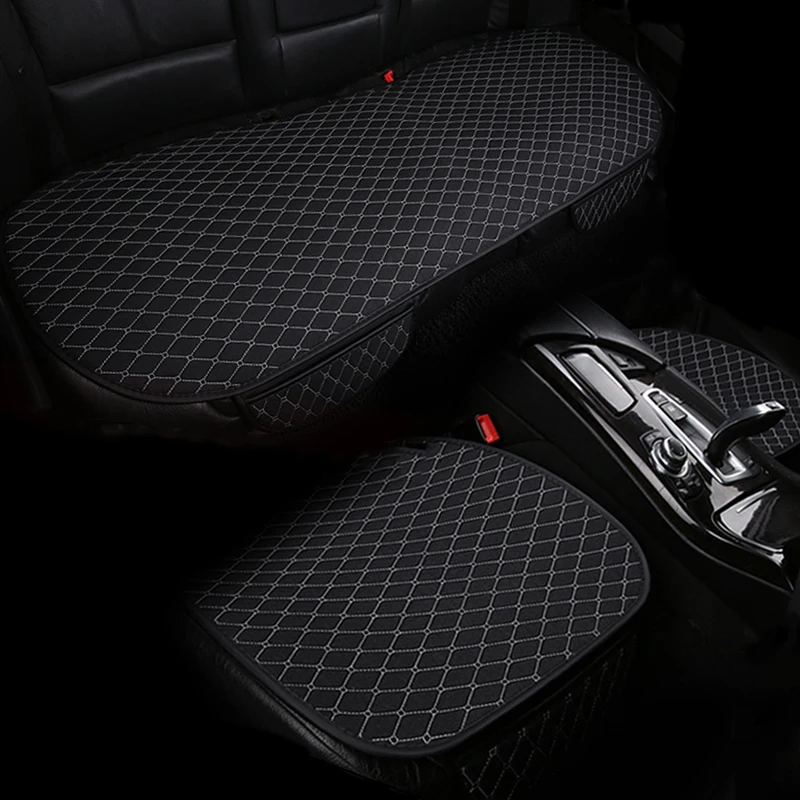 

3 Pieces Universal Car Seat Covers Breathable Non-slip Auto Seat Protector Mat Chair Pad Sofa Cushion Car Accessories Cushion