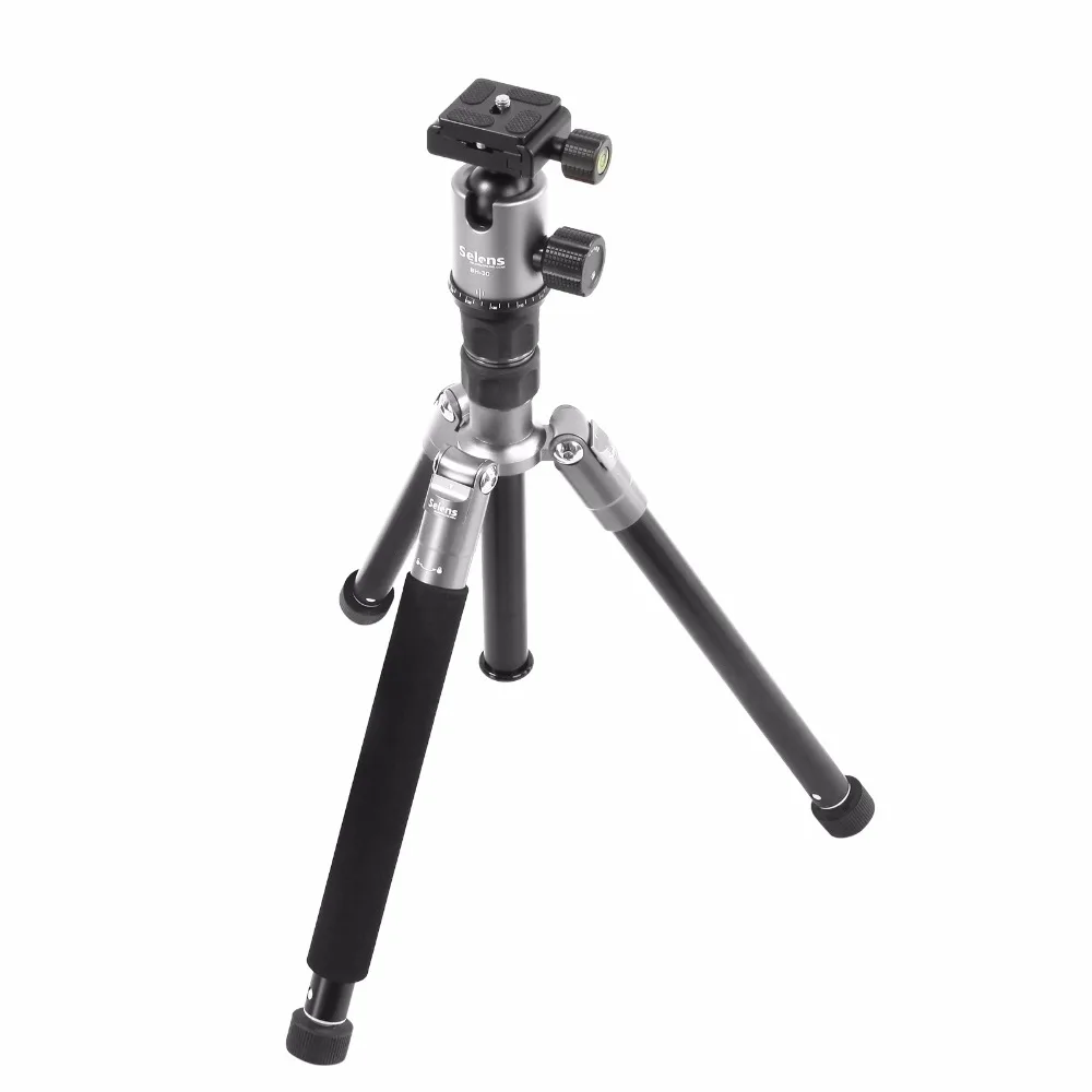150cm Selens dslr Camera tripod monopod Professional Aluminum Photographic Travel Foldable Tripod Camera Stand (5)