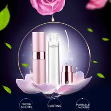 Мода 8 мл 3 цвета для женщин распылитель парфума красивый пакет женский Parfum Леди Цветок фруктовый аромат Парфюмерия длительный срок