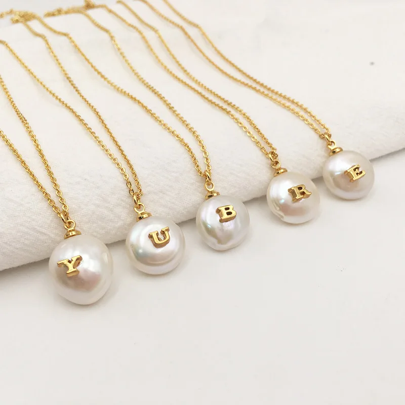 Натуральный Белый пресной воды барокко жемчужное ожерелье женское ожерелье Роскошные ювелирные изделия