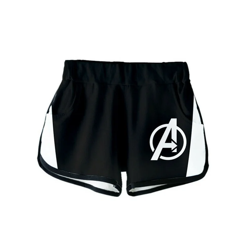 Avengers Endgame Quantum Realm Cosplay Costumes Casual Top Shorts Tracksuit Summer Outfits Sets