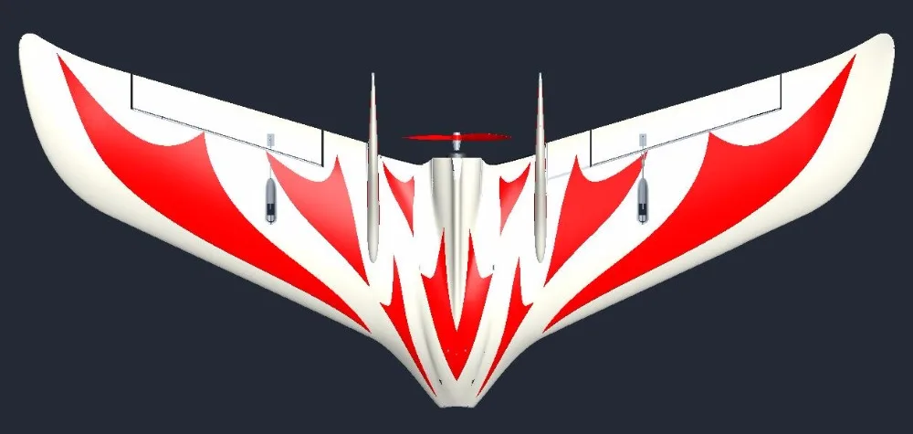 Хит продаж flywing New C1 Chaser 1200 мм набор летающих крыльев EPO FPV для аппаратов