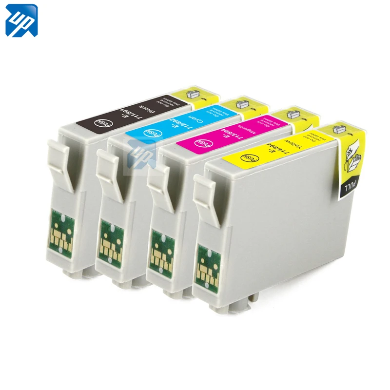 Cartucho de tinta para impresora EPSON Stylus SX100, SX110, SX105, SX115,  SX200, SX205, SX209, SX210, T0891, T0711 T0714, T0715, 4 Uds.|ink cartridge|compatible  ink cartridgeink cartridge for epson - AliExpress