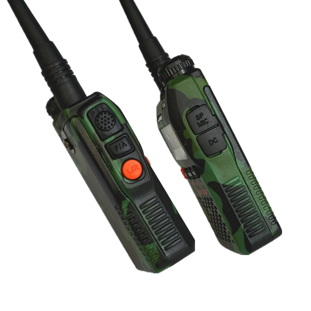 Baofeng двухстороннее радио UV 3R двухдиапазонный FM передатчик UV3R иди и болтай Walkie Talkie