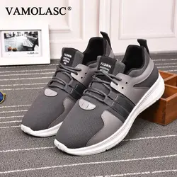 VAMOLASC/Для мужчин сетка кроссовки 2018 дышащая уличная спортивная обувь амортизацию ходьба бег спортивные кроссовки
