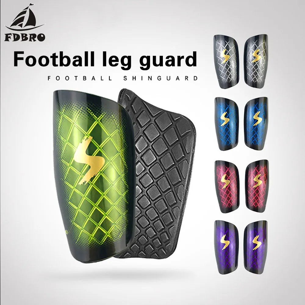 FDBRO Kids Shin Guards Soccer Board Football Ankle Guards Protection Brace Football Soccer Shin