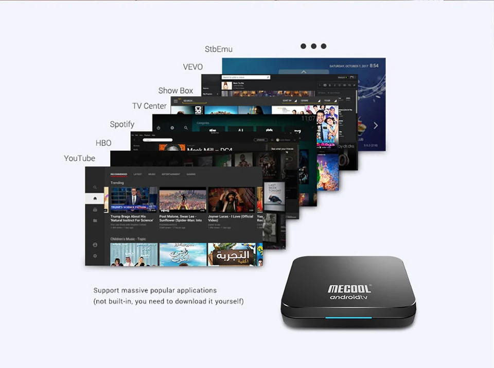 KM9Pro Android 9,0 IP tv Арабский Франция Испания QHD tv smart tv двухдиапазонный wifi Vioce пульт дистанционного управления 4G 32G IP tv Qatar Великобритания, Италия ОАЭ верхняя коробка