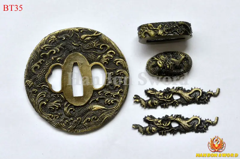 Специальное предложение меч из металлического сплава Guard Tsuba Fuchi Menuki Kashira Самурайские японские мечи фурнитура Новые