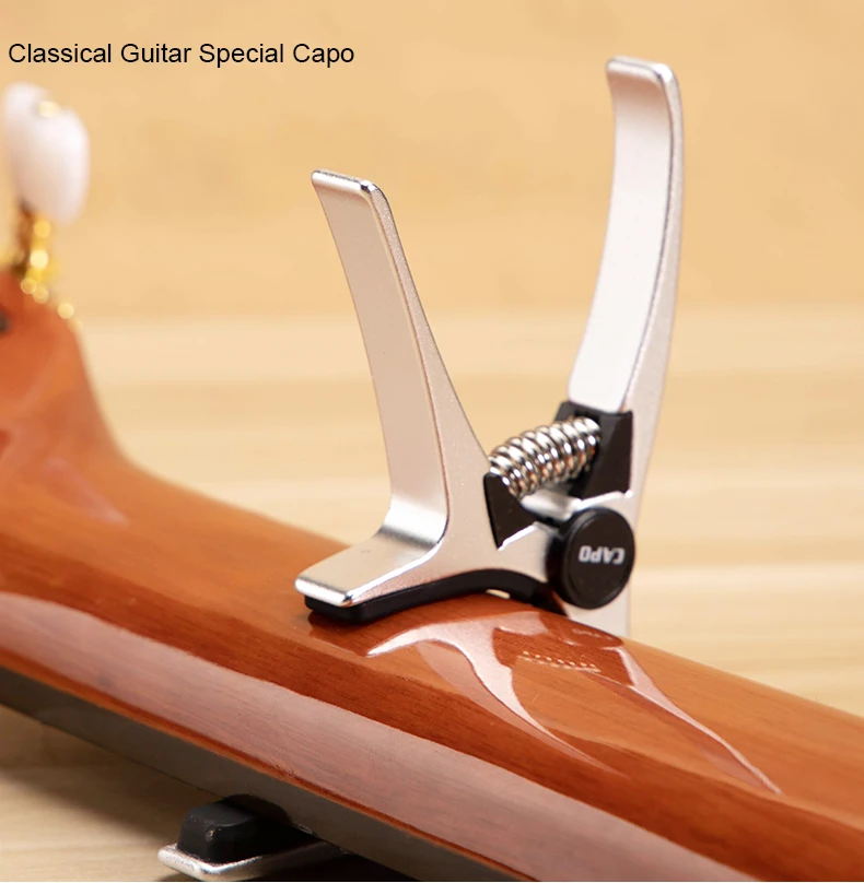 Цинковый сплав металлический каподастр для гитары Классическая гитара профессиональный специальный Капо для 6 струн зажим Capodaster аксессуары для гитары