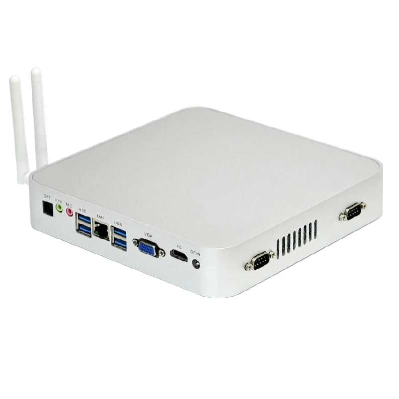 Hystou FMP02 N3150 Fanless Industrial Mini PC Windows 10 Intel NUC Linux Quad Core HTPC 4K TV